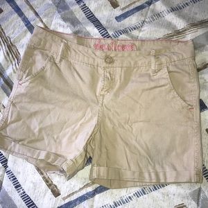 Khaki shorts
